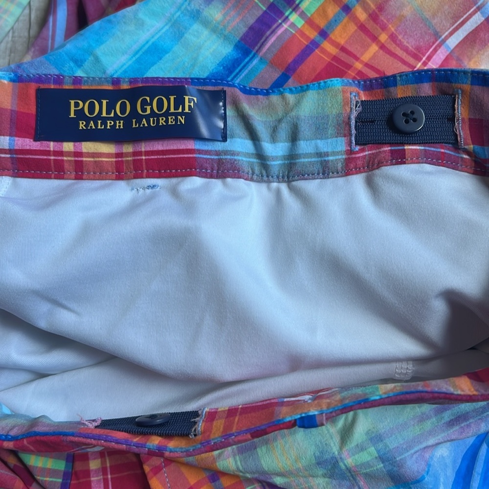 Polo Golf Ralph Lauren Classic Fit New England Prep Golf Shorts Men’s Size 31 - Picture 13 of 16